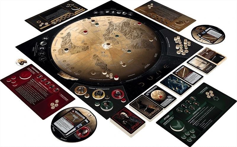 Настольная игра Дюна: Игра о войне и дипломатии (Dune: A Game of Conquest and Diplomacy) укр. 2826 фото