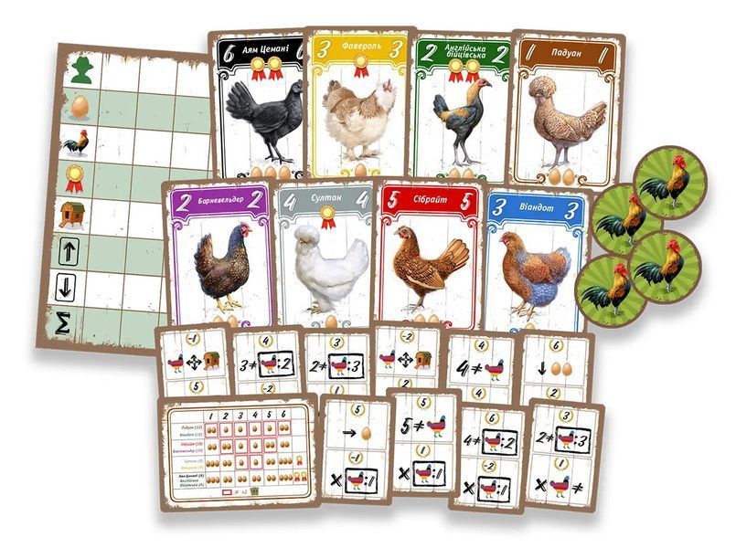 Настольная игра Курочки (Hens) 2502 фото