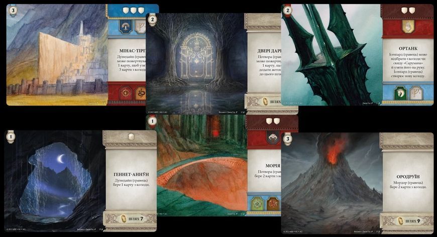 Настольная игра Война Кольца. Карточная игра (War of the Ring: The Card Game) укр. 2924 фото