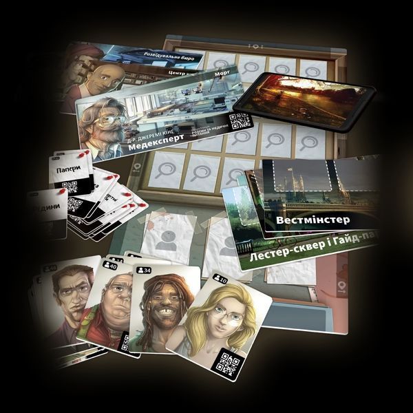 Настольная игра Место преступления (Chronicles of Crime) укр. 3147 фото