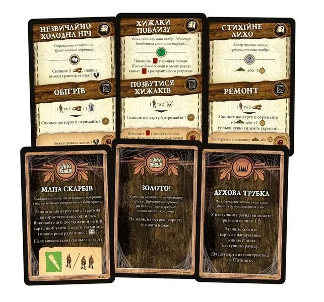 Настільна гра Робінзон Крузо. Пригоди на проклятому острові (Robinson Crusoe: Adventures on the Cursed Island) 9416 фото