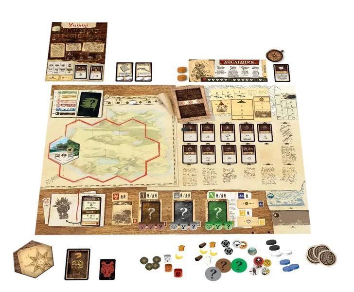 Настільна гра Робінзон Крузо. Пригоди на проклятому острові (Robinson Crusoe: Adventures on the Cursed Island) 9416 фото