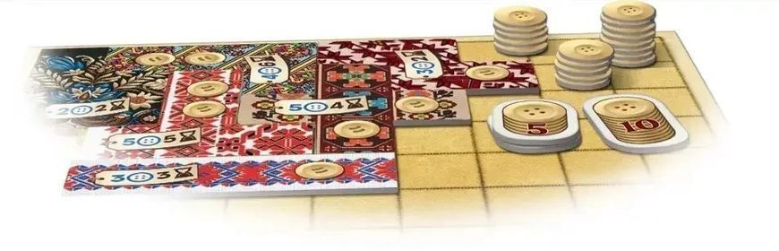 Настольная игра Пэчворк. Украинский фольклор (Patchwork) укр. 9256 фото