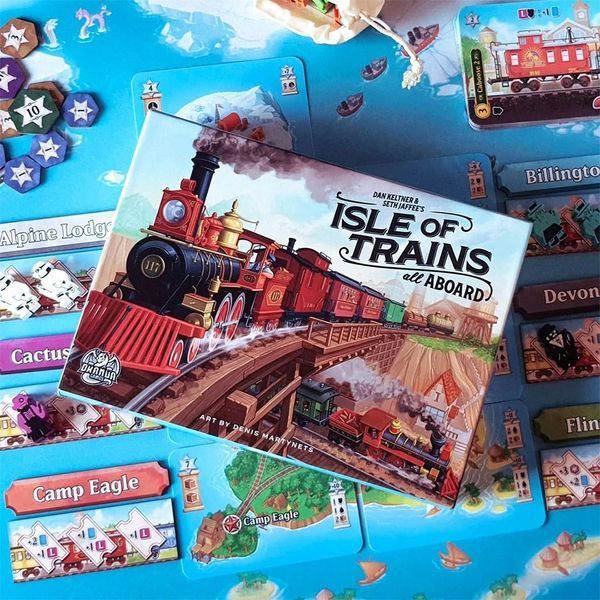 Настольная игра Остров Железных Дорог (Isle of Trains: All Aboard) укр. 3102 фото