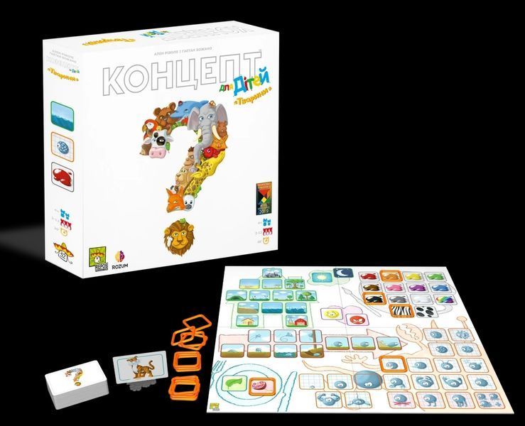 Настольная игра Концепт для детей: Животные (Concept Kids: Animals) укр. 9106 фото