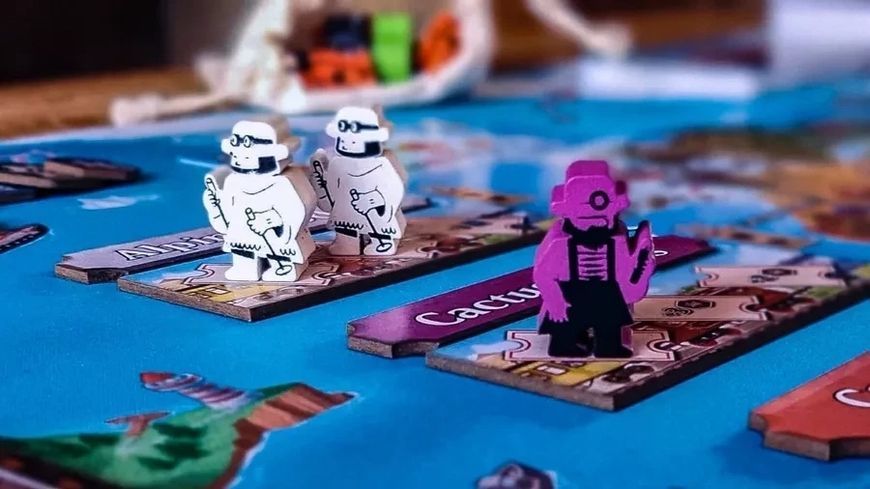 Настольная игра Остров Железных Дорог (Isle of Trains: All Aboard) укр. 3102 фото