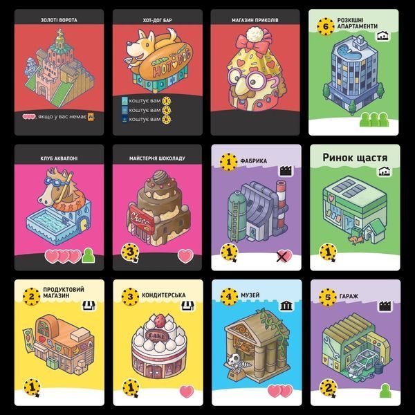 Настольная игра Город Счастья (Happy City) укр. 3200 фото