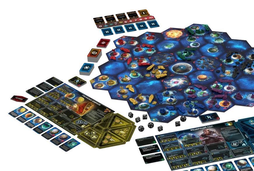 Настольная игра Сумерки империи. Четвёртое издание (Twilight Imperium: Fourth Edition) укр. 9258 фото