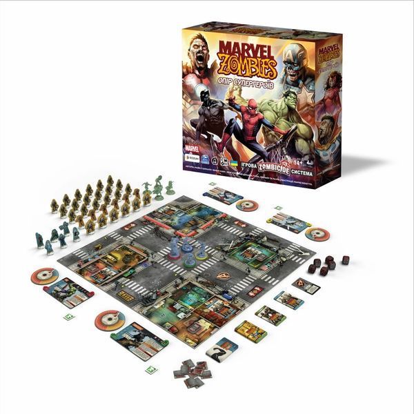 Настольная игра Marvel Zombies: Сопротивление Супергероев укр. 3063 фото