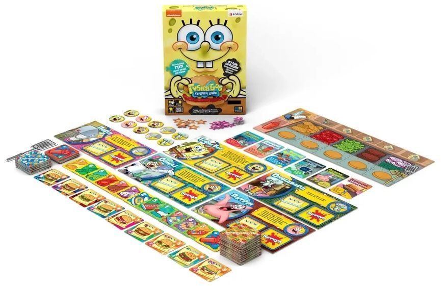 Настольная игра Губка Боб Квадратные Штаны (укр.) 9215 фото