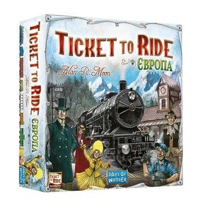 Настольная игра Билет на поезд: Европа (Ticket to Ride. Europe) укр. 3019 фото