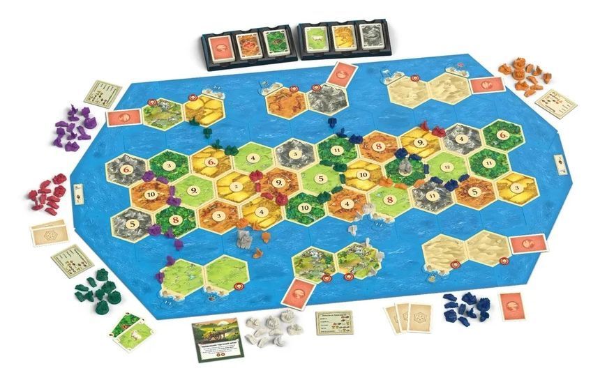 Настільна гра Catan: Мореплавці. Доповнення для 5-6 гравців 9297 фото