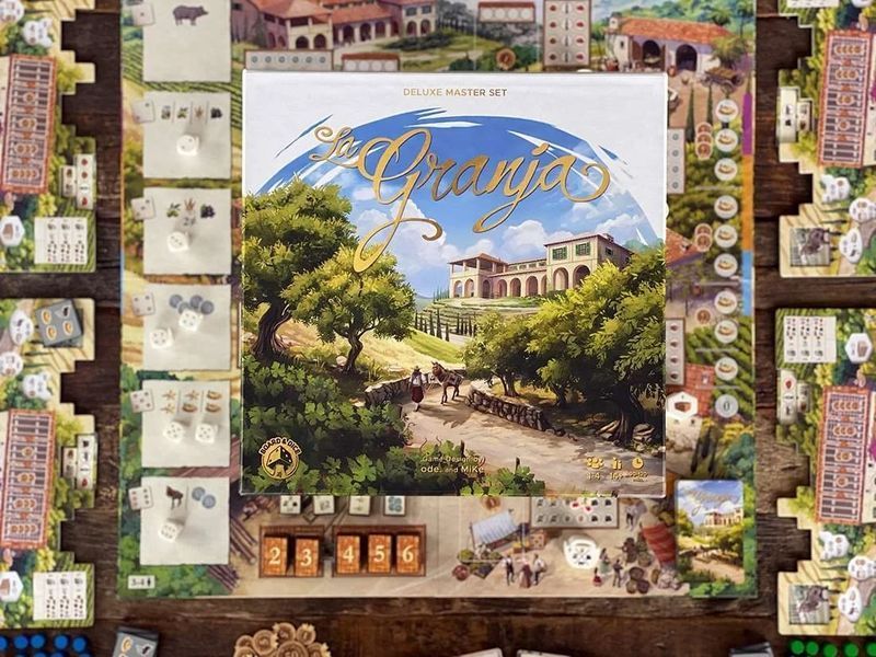 Настольная игра La Granja: Deluxe Master Set (Ла Гранха: Делюкс издание) 3070 фото