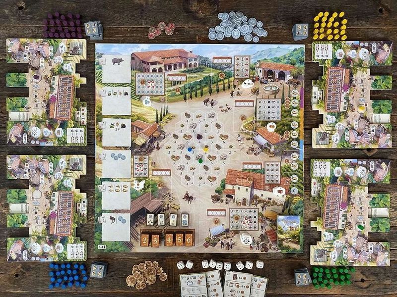 Настольная игра La Granja: Deluxe Master Set (Ла Гранха: Делюкс издание) 3070 фото