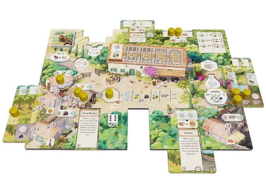 Настольная игра La Granja: Deluxe Master Set (Ла Гранха: Делюкс издание) 3070 фото