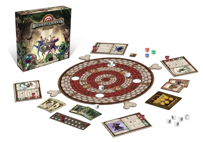 Настольная игра Воины подземелий (Dungeon Fighter: Second Edition) укр. 9122 фото