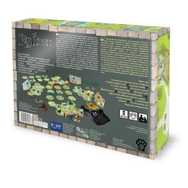 Настільна гра Keyflower. Українське видання 9268 фото