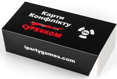 Настільна гра Карти конфлікту суржиком 2808 фото