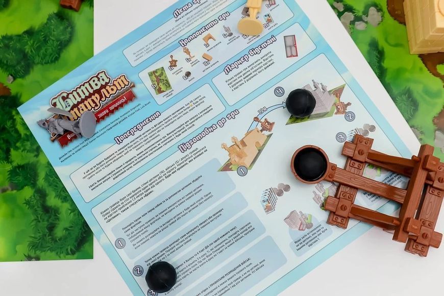 Настільна гра Битва Катапульт (Catapult Feud) укр. 2708 фото