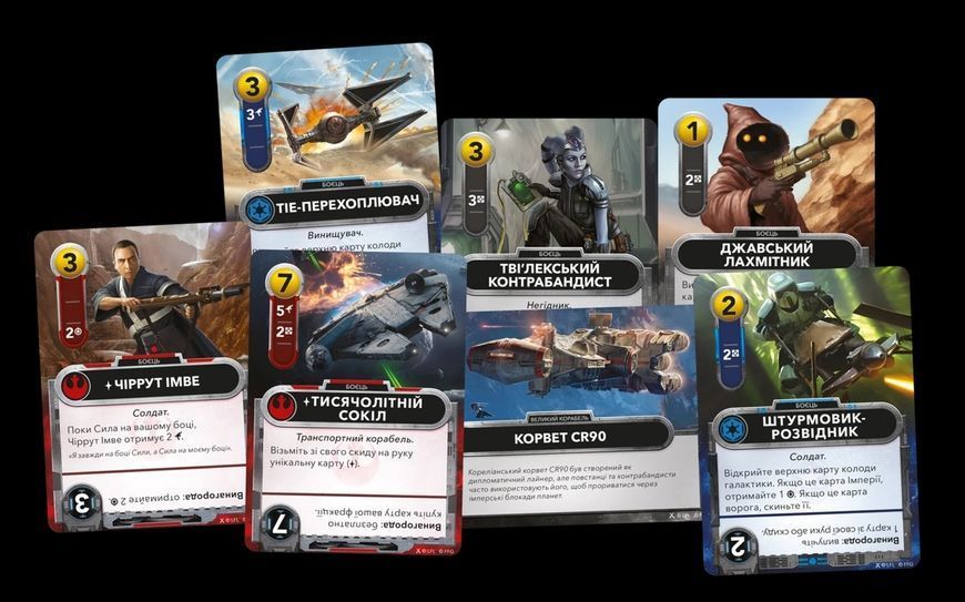 Настільна гра Зоряні війни. Колодобудівна гра (Star Wars: The Deckbuilding Game) 9044 фото