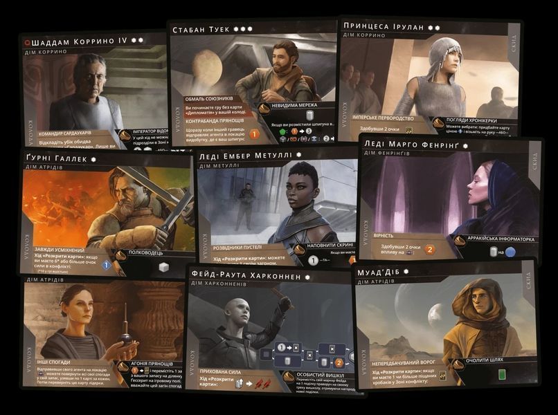 Настольная игра Дюна: Империум - Восстание (Dune: Imperium - Uprising) укр. 9132 фото