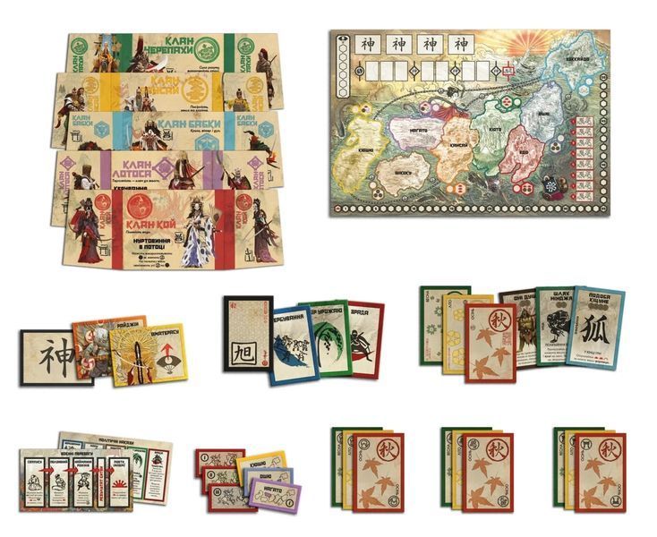 Настольная игра Восходящее солнце (Rising Sun) 3226 фото