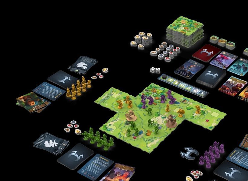 Настольная игра Нортгард. Неизведанные земли (Northgard: Uncharted Lands) укр. 3086 фото