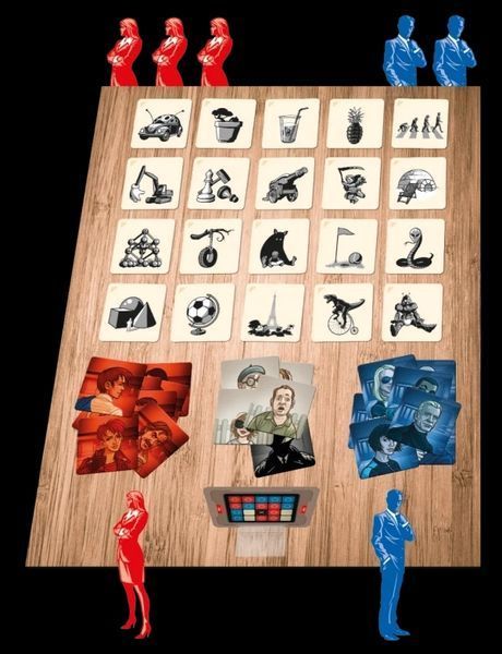 Настольная игра Кодовые имена: Картинки (Codenames: Pictures) укр. 2882 фото