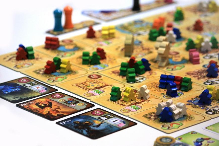 Настільна гра П'ять каст (П'ять племен, Five Tribes) укр. 2126 фото